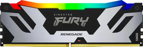 Kingston FURY Renegade RGB Silver 16GB DDR5 6400MHz / DIMM / CL32 / 1.4V / RGB / XMP 