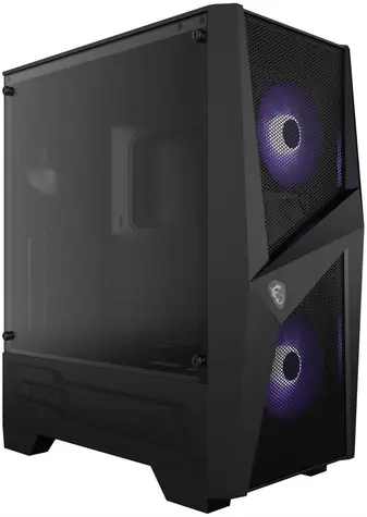 MSI MAG FORGE 100M černá / ATX / 2x USB 3.0 / 3x 120 mm / bez zdroje / průhledná bočnice