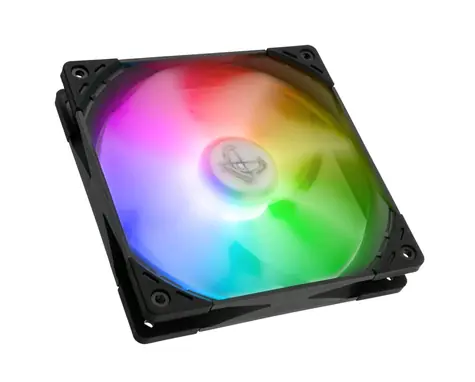 SCYTHE Kaze Flex 140 Square ARGB PWM / 140 mm / 19.4 dB @ 1200 RPM / ARGB / PWM