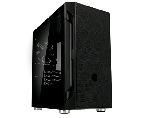 SilverStone Fara H1M-W černá / M-ATX / 2xUSB 2.0 + 1x USB 3.0 / 1x 120 mm / bez zdroje / průhledná bočnice