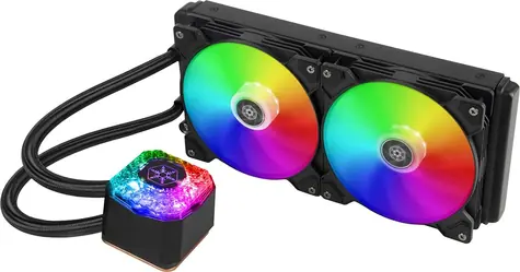 SilverStone IceGem 280 ARGB / 2x 140mm / 23.4 dB @ 1600 RPM / Intel & AMD