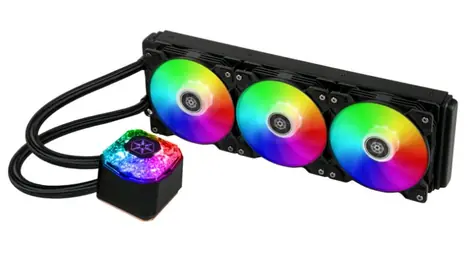 SilverStone IceGem 360 ARGB / 3x 120mm / 36.6 dB @ 2200 RPM / Intel & AMD
