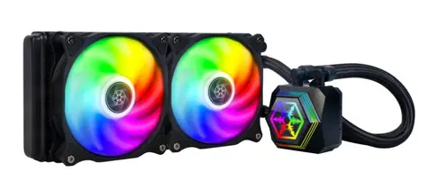 SilverStone Permafrost PF240-ARGB V2 černá / 2x 120mm / 35.6 dB @ 2200 RPM / Intel & AMD