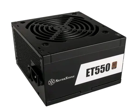 SilverStone ET500-B v1.2 550W / ATX / 120 mm / aktivní PFC / 80 Plus Bronze