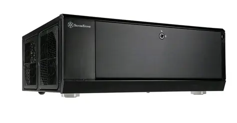 SilverStone GD10B Grandia Desktop černá / ATX / 2x USB 3.0 / 3x 120mm / bez zdroje