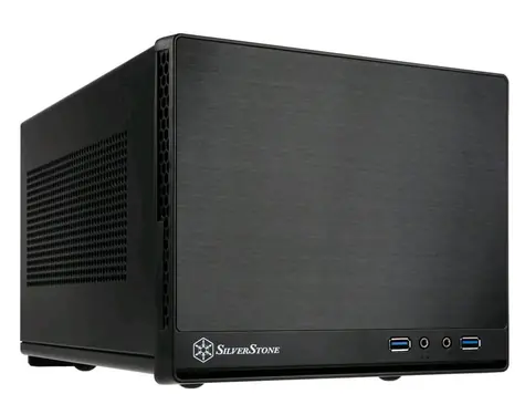 SilverStone SST-SG13B-Q Sugo černá / Mini-ITX / 2x USB 3.0 / bez zdroje