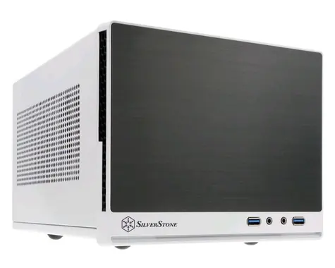 SilverStone SST-SG13WB-Q Sugo bílá / Mini-ITX / 2x USB 3.0 / bez zdroje