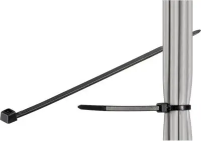 MicroConnect Kabelové stahovací pásky 203 x 3.5 mm černá / 100ks