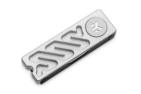 EKWB EK-Quantum Convection M.2 NVMe Heat Sink Silver / Pasivní chladič / pro M.2 2280 NVMe SSD
