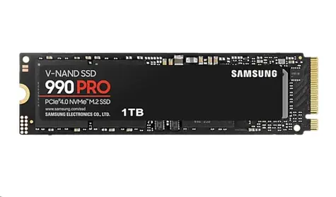 SAMSUNG 990 PRO 1TB / SSD / M.2 NVMe PCI-E 4.0 / TLC / R:7450 MBps / W:6900 MBps / IOPS: 1200K&1550K / MTBF 1.5mh / 5y