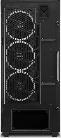 Sharkoon REV300 černá / ATX / 2x USB 2.0 / 2x USB 3.0 / 1x USB-C / 7x 120mm / Bez zdroje / průhledná bočnice