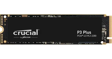 Crucial P3 Plus 2TB / M.2 SSD 2280 / PCIe 4.0 / 3D NAND / R:5000MBs / W:4200MBs / 5y
