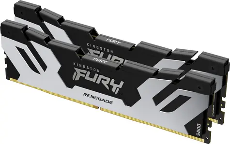 Kingston FURY Renegade Silver 32GB (2x16GB) DDR5 7200MHz / DIMM / CL38 / 1.45V / XMP 
