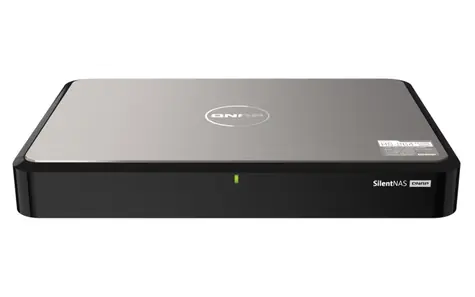 QNAP HS-264-8G / 4core 2.9GHz / 8GB RAM / 2x SATA / 2x 2.5GbE / 2x HDMI 4K / 2x USB / tichý
