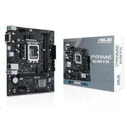 ASUS PRIME H610M-R D4 / H610 / LGA 1700 / 2x DDR4 / PCIEx16 / 1x GLAN / microATX