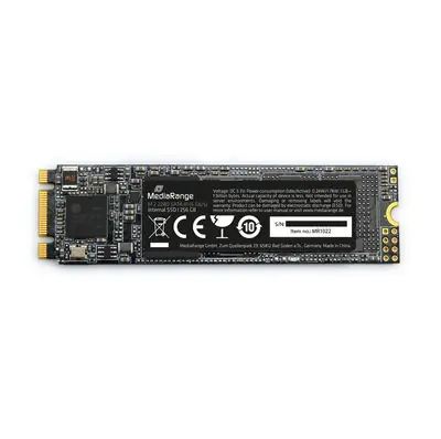 MediaRange MR1022 256GB / M.2 2280 / PCIe 3.0 x4 / TLC / R: 545MBs / W: 475MBs / MTBF: 1.5mil
