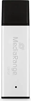 MediaRange MR1903 USB-Stick 256GB stříbrná /  Flash Disk / USB 3.0