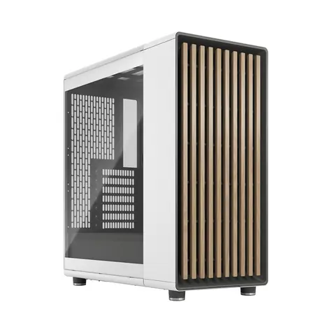 Fractal Design North TG bílá / ATX / 2xUSB3.0 & 1x USB-C / průhledná bočnice