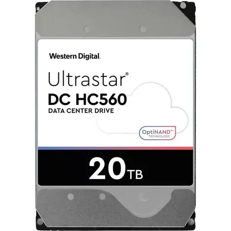 WD Ultrastar DC HC560 20TB / HDD / 3.5