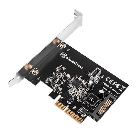 SilverStone SST-ECU02-E karta PCIe / 1x USB 3.2 Gen 2