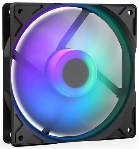 Endorfy Stratus 120 PWM ARGB černá / 120mm / 1400 RPM / FBD / PWM / ARGB / 4-pin 