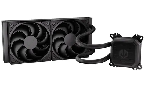Endorfy Navis F240 černá / Vodní chladič CPU / 2x120 mm / 1800 RPM / PWM / pro Intel & AMD