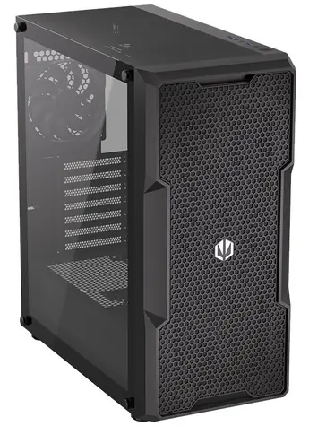 Endorfy Regnum 400 Air černá / Mid tower / ATX / 4x 120mm / 2x USB 3.0 / mesh panel / průhledná bočníce / bez zdroje 