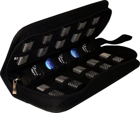 MediaRange BOX99 Pouzdro pro flash disky&SD karty černá 