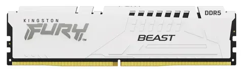 Kingston Fury Beast White 16GB (1x16GB) DDR5 5600MHz EXPO / CL36 / DIMM / On-Die ECC / EXPO / XMP / 1.25V