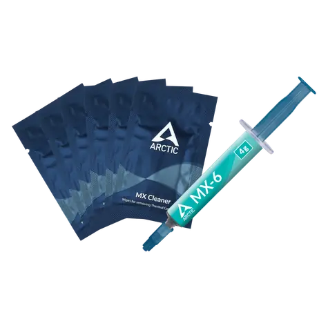 ARCTIC MX-6 4g - 6ks MX Cleaner / teplovodivá pasta / 7.5 W-mK