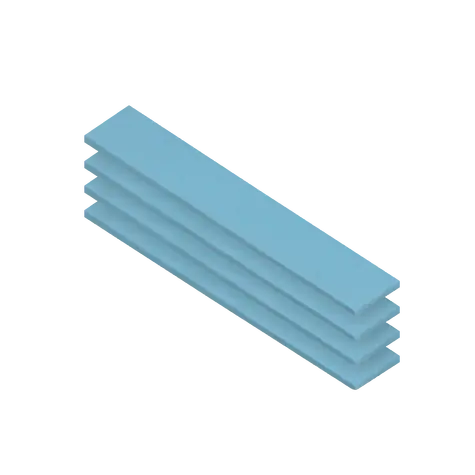 ARCTIC Thermal Pad TP-3 200 x 100 mm - 0.5 mm 2 ks / hustota 3.40 g na cm3