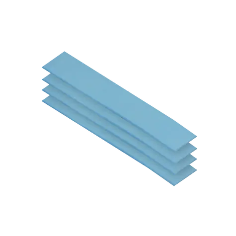 ARCTIC Thermal Pad TP-3 120 x 20 mm - 1 mm 4 ks / hustota 3.40 g na cm3 / doprodej