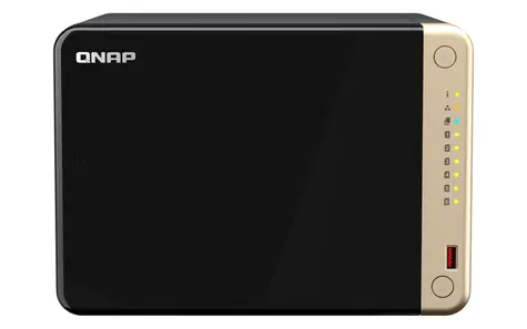 QNAP TS-664-8G černá / Intel Celeron 2.9GHz / 8GB RAM / 6x 3.5