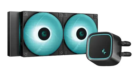 DEEPCOOL LE500 Marrs / komplet vodního chlazení / 2x 120mm /  LED / TDP 220W