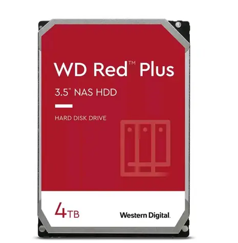 WD Red Plus (EFPX) 4TB / HDD / 3.5