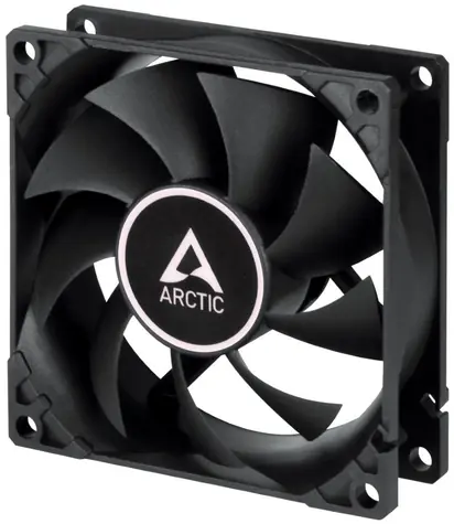 ARCTIC ventilátor F8 (80x80x25) / 80 mm / Fluid Dynamic Bearing / 0.3 Sone @2000 RPM / 3-pin