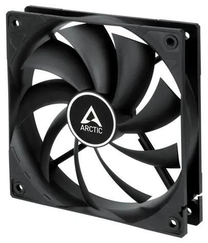 ARCTIC F12 Silent ventilátor 120mm černá / 120mm / 0.3 Sone @ 800 RPM / 3-pin