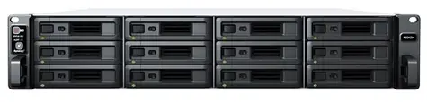 Synology RackStation RS2423+ / 12x HDD / Ryzen V1780B @3.35GHz / 8GB RAM / 2x USB 3.2 / 2xGLAN / 1x 10GLAN