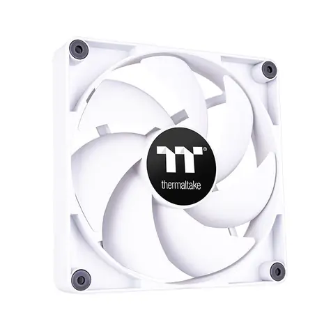 Thermaltake CT140 PC Cooling Fan White / Hydraulic Bearing / 140mm / 30.5dB @ 1500rpm / 4 pin / 2ks