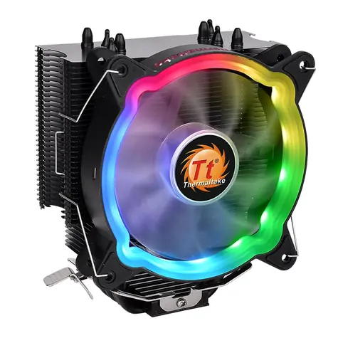 Thermaltake UX 200/Air cooler PWM / 120mm / 26.33dB @ 1500rpm / Intel + AMD