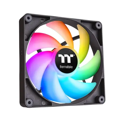 Thermaltake CT120 ARGB Sync PC Cooling Fan / Hydraulic Bearing / 120mm / 25.8dB @ 2000rpm / 4 pin + 3 pin / 2ks /ARGB