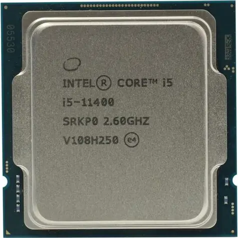 Intel Core i5-11400F @ 2.6GHz - TRAY / TB 4.4GHz / 6C12T / L3 12MB / Bez VGA / 1200 / Rocket Lake / 65W