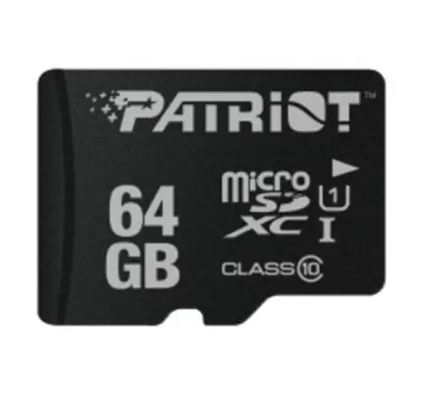 Patriot LX Series SDXC 64GB / UHS-I / U1 / Class 10