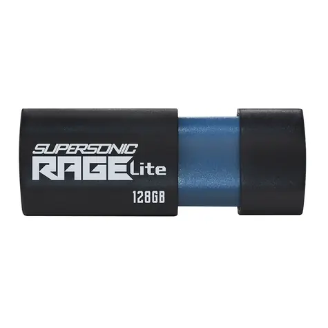 Patriot Supersonic Rage Lite 128GB černá / Flash Disk / USB 3.2 Gen 1 - (USB-A 3.0) / doprodej