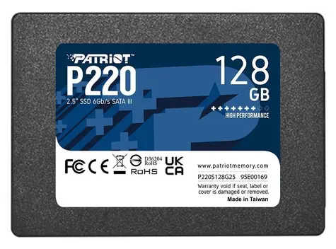 Patriot P220 128GB / SSD / 2.5