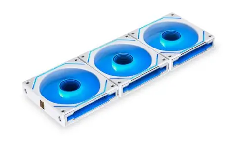 Lian Li UNI FAN SL-INF 120 ARGB PWM (3ks) bílá + ovladač / 120 mm / 29 dB @ 2100 RPM / 61.3 CFM / 4 x 7pin