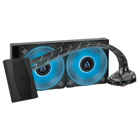 ARCTIC Liquid Freezer II 280 RGB / 2x 140 mm / Fluid Dynamic Bearing / 0.3 Sone / 200 - 1700 RPM / Intel + AMD