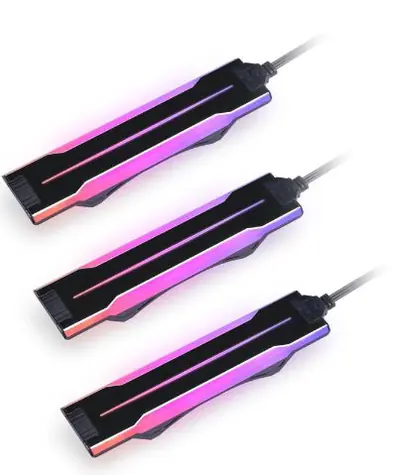 Lian Li UNI FAN P28 Side ARGB Strip 3ks černá / LED pásek pro ventilátor P28