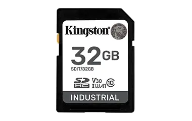 Kingston Industrial pSLC SDHC 32GB / UHS-I V30 / U3 / A1 / Class 10 / Odolná