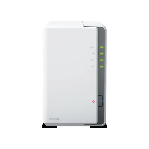 Synology DiskStation DS223J / 2x HDD / RTD1619B 4c@1.7GHz / 1GB RAM / 2x USB 3.2 / 1x GLAN